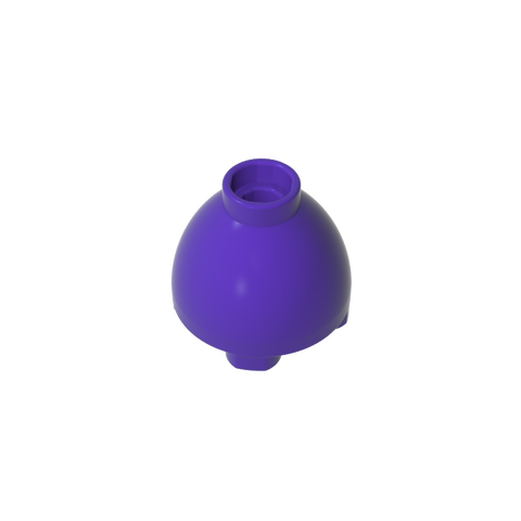 Gobricks,Brick Round 2 x 2 x 1 1/3 Inverted,24947
