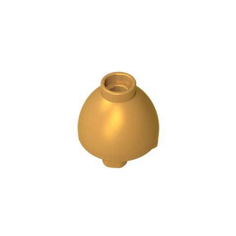 Gobricks,Brick Round 2 x 2 x 1 1/3 Inverted,24947