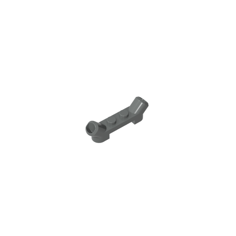 Gobricks,Plate Special 1 x 4 with Angled Tubes,61072