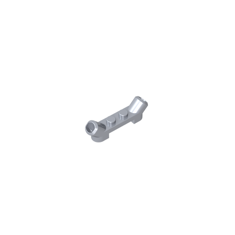 Gobricks,Plate Special 1 x 4 with Angled Tubes,61072