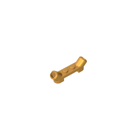 Gobricks,Plate Special 1 x 4 with Angled Tubes,61072