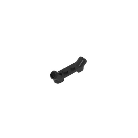 Gobricks,Plate Special 1 x 4 with Angled Tubes,61072