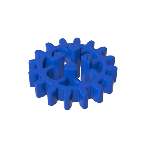 Gobricks,Technic Gear 16 Tooth with Round Holes [Old Style],4019