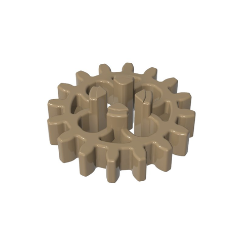 Gobricks,Technic Gear 16 Tooth with Round Holes [Old Style],4019