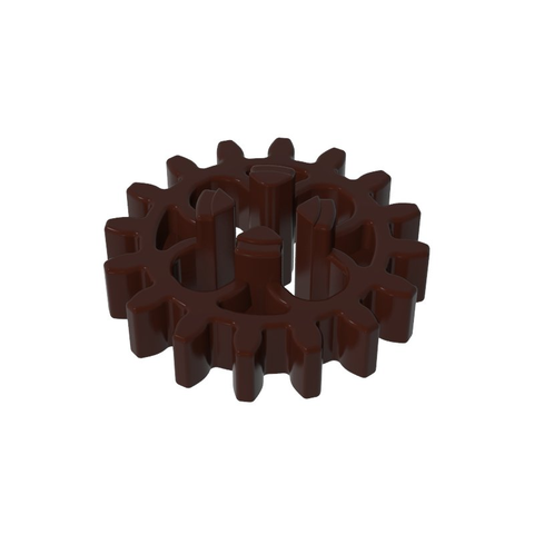 Gobricks,Technic Gear 16 Tooth with Round Holes [Old Style],4019