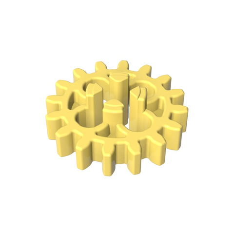 Gobricks,Technic Gear 16 Tooth with Round Holes [Old Style],4019