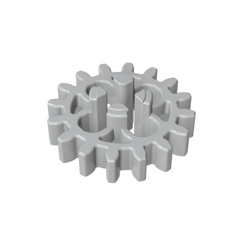Gobricks,Technic Gear 16 Tooth with Round Holes [Old Style],4019