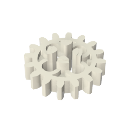 Gobricks,Technic Gear 16 Tooth with Round Holes [Old Style],4019