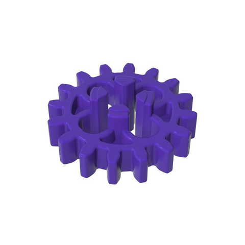Gobricks,Technic Gear 16 Tooth with Round Holes [Old Style],4019