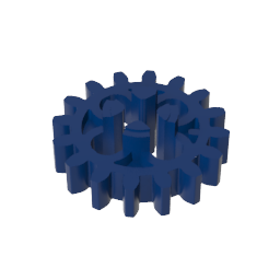 Technic Gear 16 Tooth with Round Holes [Old Style],4019