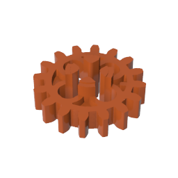 Technic Gear 16 Tooth with Round Holes [Old Style],4019