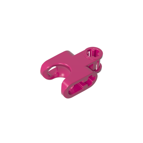 Gobricks,Technic Axle Connector 2 x 3 with Ball Socket, Open Lower Axle Holes,93571,60176,89652,32174