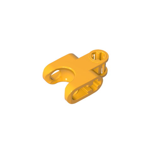 Gobricks,Technic Axle Connector 2 x 3 with Ball Socket, Open Lower Axle Holes,93571,60176,89652,32174
