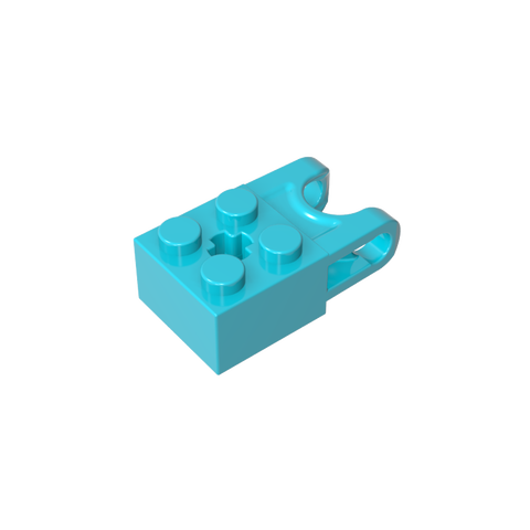 Gobricks,Technic Brick Special 2 x 2 with Ball Receptacle Wide and Axle Hole,92013,67696,57910,62712
