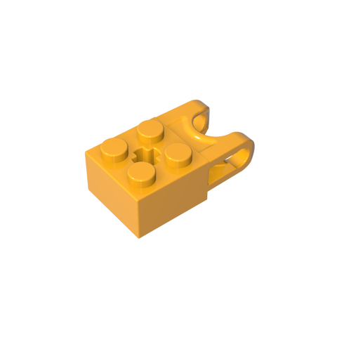 Gobricks,Technic Brick Special 2 x 2 with Ball Receptacle Wide and Axle Hole,92013,67696,57910,62712