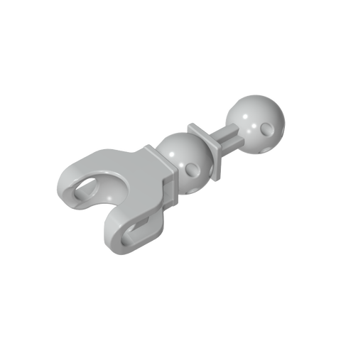 Gobricks,Large Figure Skeletal, Limb, 5L with Ball Joint on Axle and Ball Socket,90609
