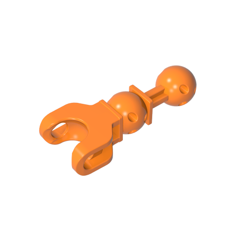 Gobricks,Large Figure Skeletal, Limb, 5L with Ball Joint on Axle and Ball Socket,90609