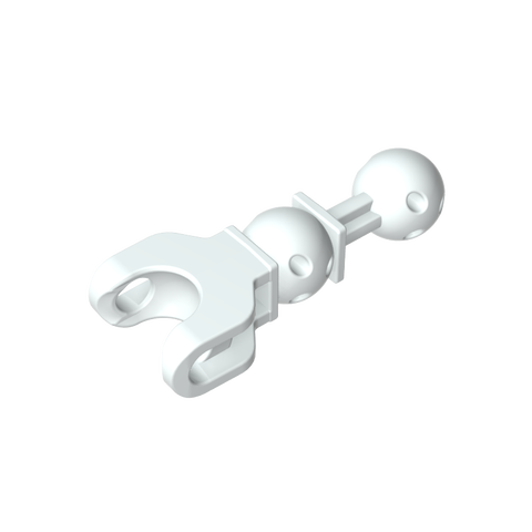 Gobricks,Large Figure Skeletal, Limb, 5L with Ball Joint on Axle and Ball Socket,90609