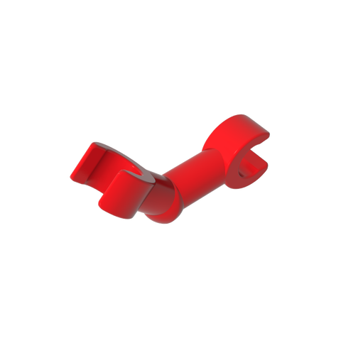 Gobricks,Arm Skeleton Bent with Clips at 90° [Vertical Grip],gds1216,93061