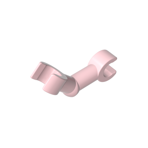 Gobricks,Arm Skeleton Bent with Clips at 90° [Vertical Grip],gds1216,93061