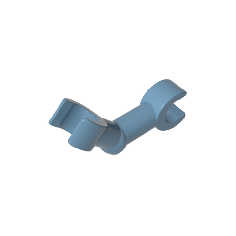 Gobricks,Arm Skeleton Bent with Clips at 90° [Vertical Grip],gds1216,93061