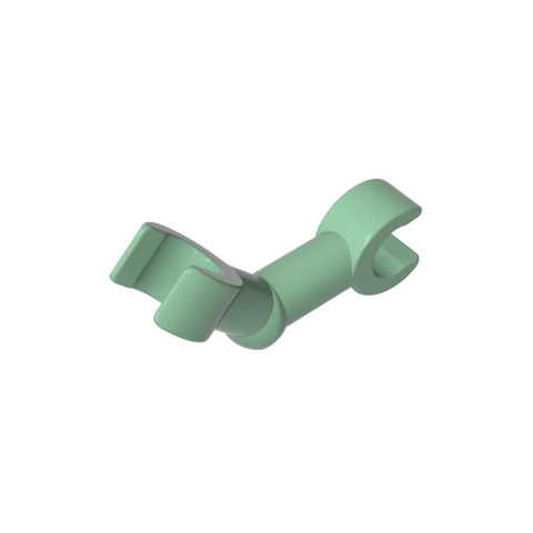 Gobricks,Arm Skeleton Bent with Clips at 90° [Vertical Grip],gds1216,93061