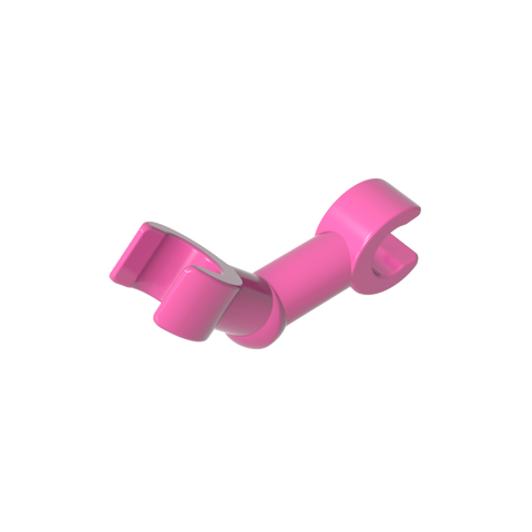 Gobricks,Arm Skeleton Bent with Clips at 90° [Vertical Grip],gds1216,93061