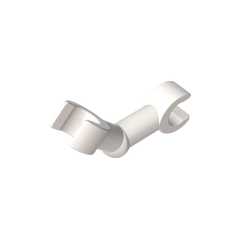 Gobricks,Arm Skeleton Bent with Clips at 90° [Vertical Grip],gds1216,93061