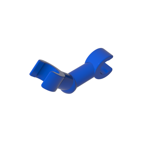Gobricks,Arm Skeleton Bent with Clips at 90° [Vertical Grip],gds1216,93061