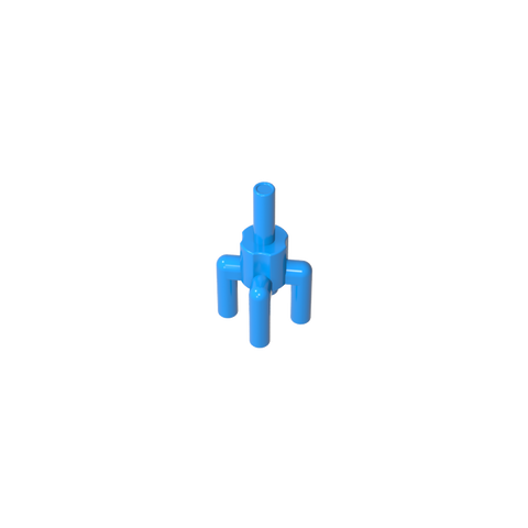 Gobricks,Plant, Palm Tree Top, 4 Top Bars, 1 Bottom Bar,gds2566,2566