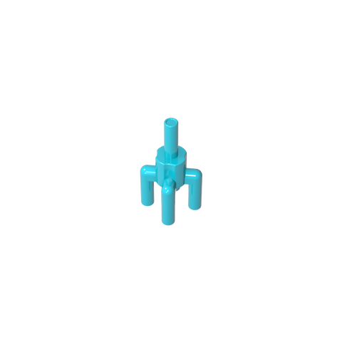 Gobricks,Plant, Palm Tree Top, 4 Top Bars, 1 Bottom Bar,gds2566,2566