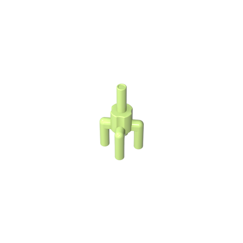 Gobricks,Plant, Palm Tree Top, 4 Top Bars, 1 Bottom Bar,gds2566,2566