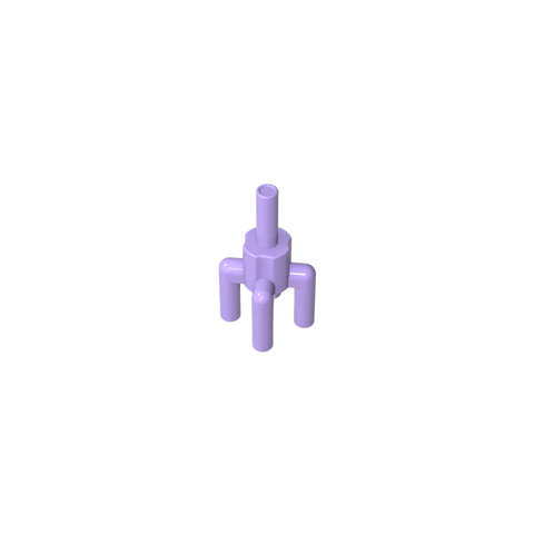 Gobricks,Plant, Palm Tree Top, 4 Top Bars, 1 Bottom Bar,gds2566,2566