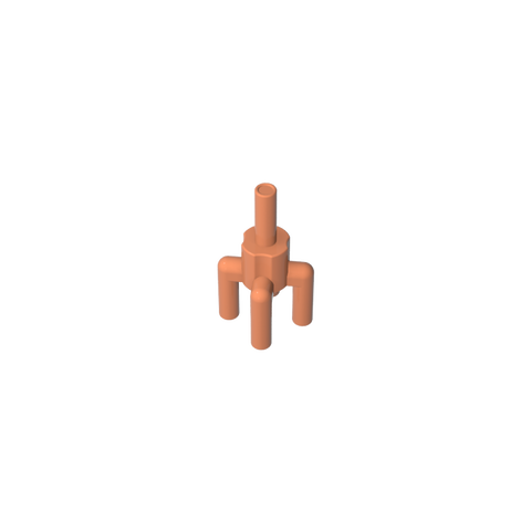 Gobricks,Plant, Palm Tree Top, 4 Top Bars, 1 Bottom Bar,gds2566,2566