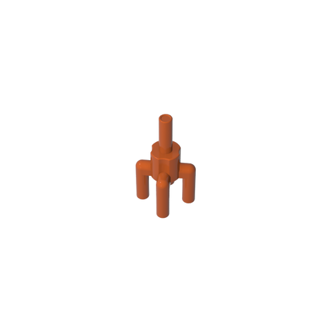 Gobricks,Plant, Palm Tree Top, 4 Top Bars, 1 Bottom Bar,gds2566,2566