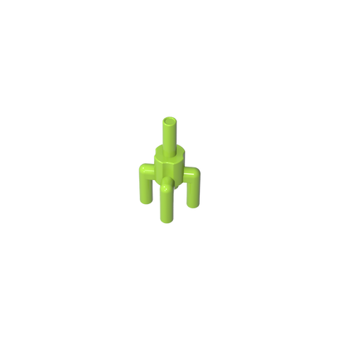 Gobricks,Plant, Palm Tree Top, 4 Top Bars, 1 Bottom Bar,gds2566,2566