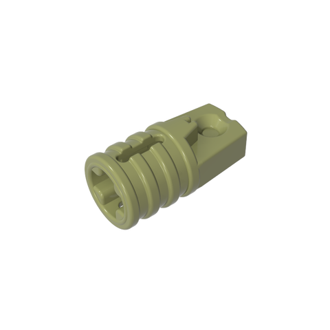 Gobricks,Hinge Cylinder 1 x 2 Locking with 1 Finger and Axle Hole On Ends