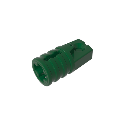 Gobricks,Hinge Cylinder 1 x 2 Locking with 1 Finger and Axle Hole On Ends