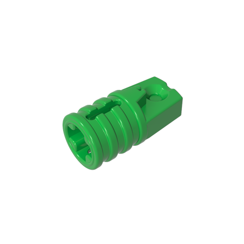 Gobricks,Hinge Cylinder 1 x 2 Locking with 1 Finger and Axle Hole On Ends