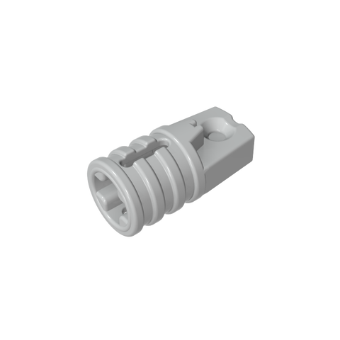 Gobricks,Hinge Cylinder 1 x 2 Locking with 1 Finger and Axle Hole On Ends
