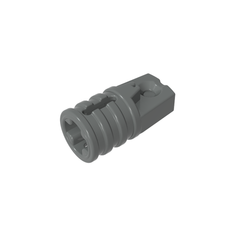 Gobricks,Hinge Cylinder 1 x 2 Locking with 1 Finger and Axle Hole On Ends