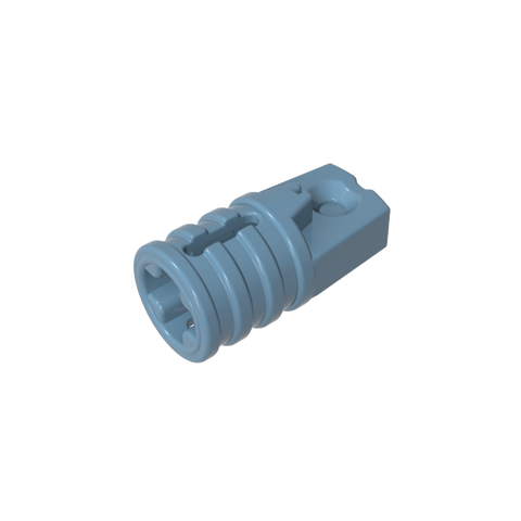Gobricks,Hinge Cylinder 1 x 2 Locking with 1 Finger and Axle Hole On Ends