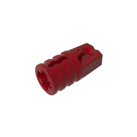 Gobricks,Hinge Cylinder 1 x 2 Locking with 1 Finger and Axle Hole On Ends