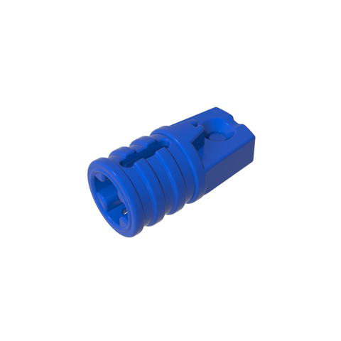 Gobricks,Hinge Cylinder 1 x 2 Locking with 1 Finger and Axle Hole On Ends