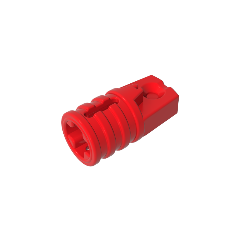 Gobricks,Hinge Cylinder 1 x 2 Locking with 1 Finger and Axle Hole On Ends