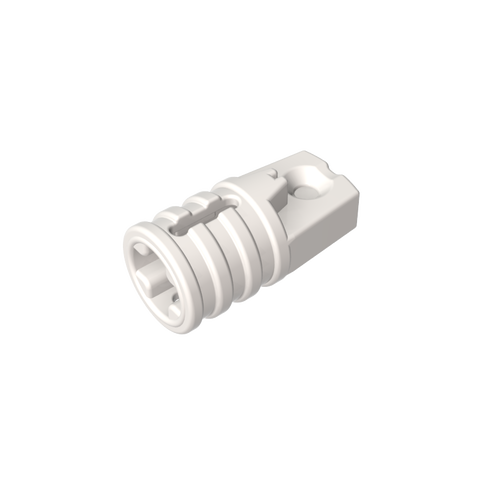 Gobricks,Hinge Cylinder 1 x 2 Locking with 1 Finger and Axle Hole On Ends