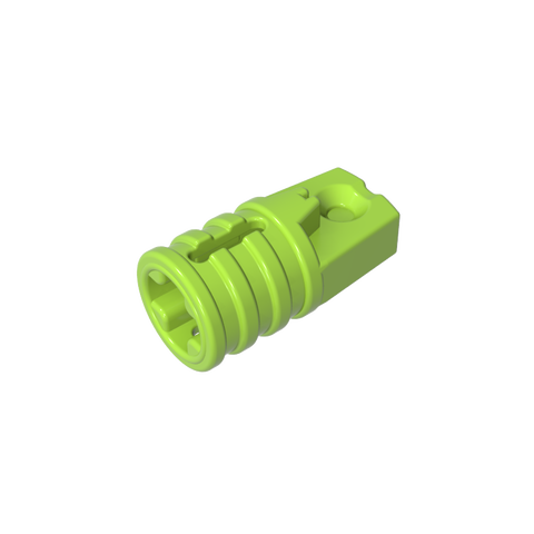 Gobricks,Hinge Cylinder 1 x 2 Locking with 1 Finger and Axle Hole On Ends