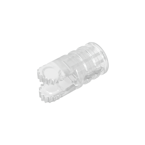 Gobricks,Hinge Cylinder 1 x 2 Locking with 2 Click Fingers and Axle Hole, 9 Teeth