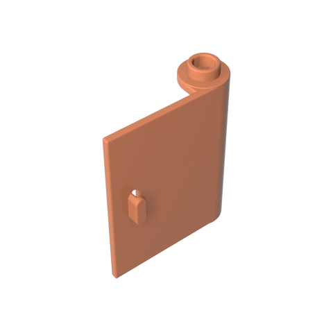 Gobricks,Door 1 x 3 x 3 Right - Open Between Top and Bottom Hinge,60657,3190