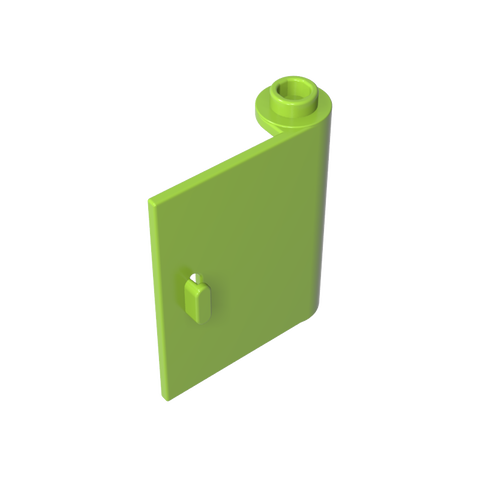 Gobricks,Door 1 x 3 x 3 Right - Open Between Top and Bottom Hinge,60657,3190